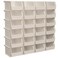 Akro-Mils AkroMils 30210 AkroBins Plastic Storage Bins SpaceSaving Stackable Bins for Garage Pantry Craft Organization 5 x 4 x 3 Stone 24Pack
