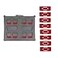 StealthMounts Mounting Feet for Milwaukee Packout 8 Pack Red Adapter for Packout System Mounting Feet for Packout Made in UK