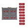 StealthMounts Mounting Feet for Milwaukee Packout 8 Pack Red Adapter for Packout System Mounting Feet for Packout Made in UK