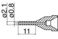 Hakko N6111 Desoldering Nozzle 08mm