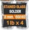 ANOSON 6040 Solder for Stained Glass 183mm Dia 4 lb Pack Supplied by
