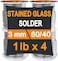 ANOSON 6040 Solder for Stained Glass 183mm Dia 4 lb Pack Supplied by