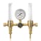 SPARC Premium Dual Argon Regulator for TIGMIG Welding Welding Gas Regulator Flow Meter 060CFH CGA580