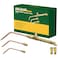 AWLOLWA Ligth Duty WeldingBrazing Series J Torch Handle with Welding Tips with Check Valves