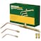 AWLOLWA Ligth Duty WeldingBrazing Series J Torch Handle with Welding Tips with Check Valves
