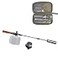 camping moon CAMPINGMOON Camping Grill Torch Dual Fuel Head Flame Adjustable for Charcoal Starter with Storage Case MT3955I1010 Butane Isobutane