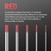 YESWELDER TIG Welding Tungsten Electrode Red Tip 116 x 7 Red WT20EWTh2 10pk