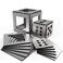 WelderElite 12Piece Welding Practice Coupons Steel 17 Gauge Thickness Comprehensive Welding Training Kit Enhancement Welding Skill Steel