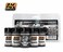 AK Interactive Exhaust Stains Weathering Set AIR Series 2037