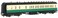 Bachmann Thomas Friends Gordons Express Brake Coach HO Scale Prototypical White Green