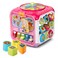 VTech Sort and Discover Activity Cube Frustration Free Packaging Pink