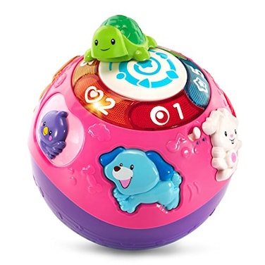 VTech Wiggle and Crawl Ball Purple