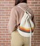 Primitives by Kathy Drawstring Bag Boho Stripe