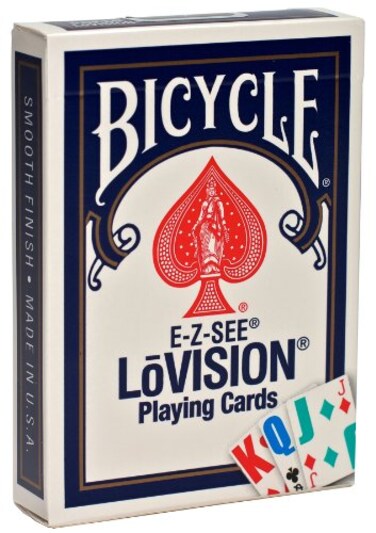 Bicycle EZ SeeLo Vision Playing Card Deck
