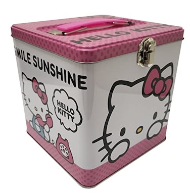 The Tin Box Company XL Storage Tin with Handle Hello Kitty