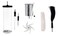 Eisco Electrostatics Kit 7Piece Set for Use with Van de Graaff and Wimshurst Machines for Static Charge Experiments