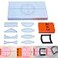 EXBEPE Physics Optics Experiment Set Prisms Convex Lens Triple Laser Refraction School Light Refraction Reflection Learning Educational Science Kits