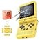GoolRC Retro Handheld Game Console with 16G Builtin 2000 Classic Games Portable Hand Held Open Source Linux System 30in HD IPS Screen Handheld Game Console Yellow 16GB