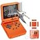 GoolRC Retro Handheld Game Console with 16G Builtin 2000 Classic Games Portable Hand Held Open Source Linux System 30in HD IPS Screen Portable Game Console Red 16GB