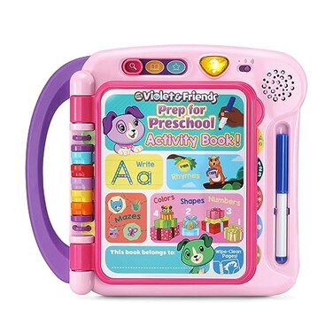 LeapFrog Violet and Friends Prep for Preschool Activity Book Pink