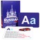 Briston Russian Alphabet Flash Cards Learn Cyrillic Letters with Pronunciation Transliteration Educational Language Learning Flashcards for Kids Adults 33 Cards Alphabet Chart