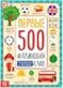 AEVVV First 500 English Words Book English Flash Cards Picture Dictionary AngloRusskiy Learning Rus Eng Teaching Games 12