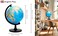 Exerz 8 World Globe Political Map Educational Self Assembled School Globe