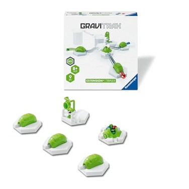 Ravensburger GraviTrax Extension Triplex 24857 Ideal Accessory for The GraviTrax Marble Run System Can be Combined with All StarterSets Extensions and Elements Construction Toy from 8 Years