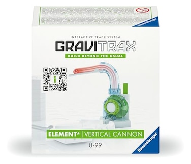 Ravensburger Vertical Cannon Extension GraviTrax Marble Run Construction Toy for 8 Years