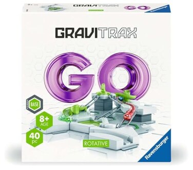 Ravensburger GraviTrax GO Rotative Mini Starter Set Easy Setup Creative STEM Play Ideal Gift for Kids 8