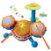 VTech KidiBeats Drum Set Frustration Free Packaging Orange