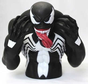 Disney MARVEL Marvel VENOM Venom BUST BANK piggy bank parallel import goods