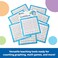 Learning Resources Laminated Hundred Boards 10 Pieces DryErase Counting Aid Teaching Supplies Math Boards for Kids