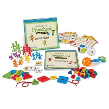 Learning Resources All Ready For Preschool Readiness Kit 60 Activities Set Ages 3 Kindergartner Preparation Kit Preschool Homeschool Curriculum