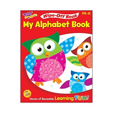 Trend Enterprises My Alphabet OwlStars WipeOff Book
