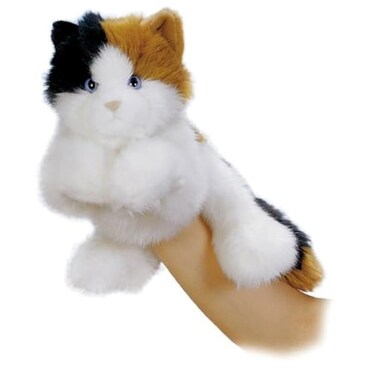 Aurora Interactive Hand Puppet Esmeralda Stuffed Animal Storytelling Adventures Playful Learning White 9 Inches
