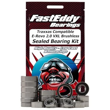 FastEddy Bearings Traxxas Compatible ERevo 20 VXL Brushless Sealed Bearing Kit