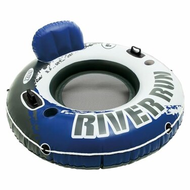 Intex River Run I Sport Lounge Inflatable Water Float 53 Diameter