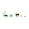 Disney Tsum Tsum Lilo Stitch Story Moment Set Figures Stand 7 cm Tall Stackable Includes a Medium Stitch Lilo Figures with Small Angel Crump Figures for Kids Ages 6
