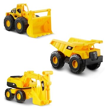 Cat Construction 7 Dump Truck Loader Excavator toys Combo Pack