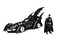 Jada DC Comics Batman Forever Batmobile Batman Figure 124 Die Cast Vehicle with Figure