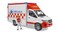 Bruder 02676 MB Sprinter Ambulance with Driver and Light Sound Module