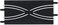 Carrera GO 61609 Lane Change Changing Section Track Part Add On Accessory 2Pack