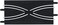 Carrera GO 61609 Lane Change Changing Section Track Part Add On Accessory 2Pack