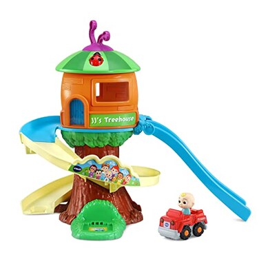 VTech CoCoMelon Go Go Smart Wheels Treehouse Track Set