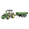 Bruder John Deere 5115M with trailer