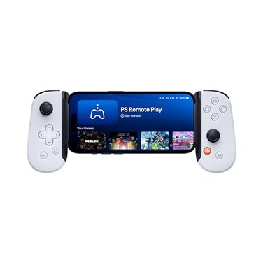 BACKBONE One Mobile Gaming Controller for iPhone 14 Older PlayStation Edition Lightning 2nd Gen Phone Controller Play Xbox PlayStation More