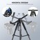 NEEWER Basic 74 Video Tripod Monopod 3 Way Pan Tilt Head Remote Overhead Camera Mount Horizontal Central Axis Phone Holder Compatible with iPhone DSLR Telescope Projector Max Load 176lb TP05