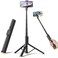 TODI Selfie Stick Tripod for iPhone 60 Lightweight Phone Tripod Stand with Wireless Remote Extendable Selfie Stick for iPhone Allin1 Compatible with iPhoneAndroid