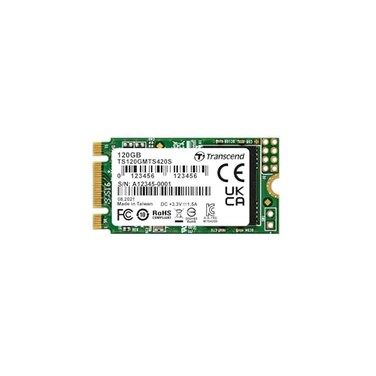 Transcend 120GB MTS420S M2 2242 SATA III SSD Internal Solid State Drive Compatible with Laptop PC Desktop SLC Cache BM Key Up to 500350 MBs TS120GMTS420S